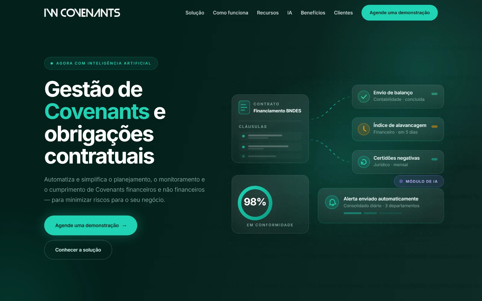 Abertura do novo site do IW Covenants